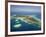 Coral Reef and Malolo Lailai Island, Mamanuca Islands, Fiji-David Wall-Framed Photographic Print