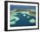 Coral Reef and Malolo Lailai Island, Mamanuca Islands, Fiji-David Wall-Framed Premium Photographic Print