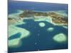 Coral Reef and Malolo Lailai Island, Mamanuca Islands, Fiji-David Wall-Mounted Photographic Print