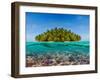 Coral Reef and the Island-SerrNovik-Framed Photographic Print