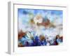 Coral Reef Blue-RUNA-Framed Giclee Print