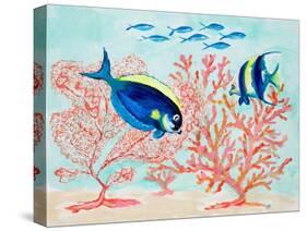 Coral Reef I-Julie DeRice-Stretched Canvas