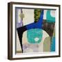 Coral Reef II-Tony Wire-Framed Giclee Print