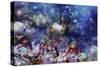 Coral Reef Lilac A-RUNA-Stretched Canvas