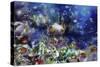 Coral Reef Lilac-RUNA-Stretched Canvas