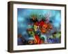 Coral Reef Red-RUNA-Framed Giclee Print