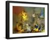 Coral Reef Yellow-RUNA-Framed Giclee Print