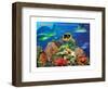 Coral Reef-Encyclopaedia Britannica-Framed Art Print