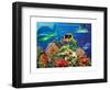 Coral Reef-Encyclopaedia Britannica-Framed Art Print