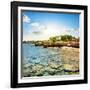 Coral Reefs on the Beach Near Hotel-Givaga-Framed Photographic Print