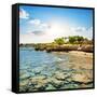 Coral Reefs on the Beach Near Hotel-Givaga-Framed Stretched Canvas