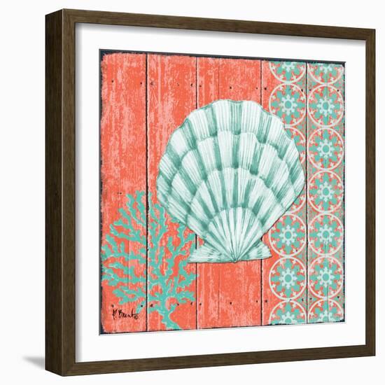 Coral Sea II-Paul Brent-Framed Art Print