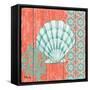 Coral Sea II-Paul Brent-Framed Stretched Canvas