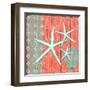 Coral Sea III-Paul Brent-Framed Art Print