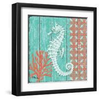 Coral Sea IV-Paul Brent-Framed Art Print