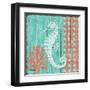 Coral Sea IV-Paul Brent-Framed Art Print