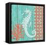Coral Sea IV-Paul Brent-Framed Stretched Canvas