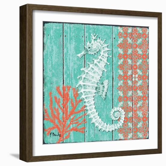 Coral Sea IV-Paul Brent-Framed Art Print