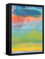 Coral Sky-Jan Weiss-Framed Stretched Canvas