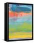 Coral Sky-Jan Weiss-Framed Stretched Canvas