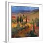 Coral Sunset Tuscany-Philip Craig-Framed Giclee Print