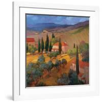 Coral Sunset Tuscany-Philip Craig-Framed Giclee Print