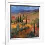 Coral Sunset Tuscany-Philip Craig-Framed Giclee Print