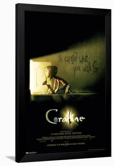 Coraline - Be Careful One Sheet-Trends International-Framed Poster