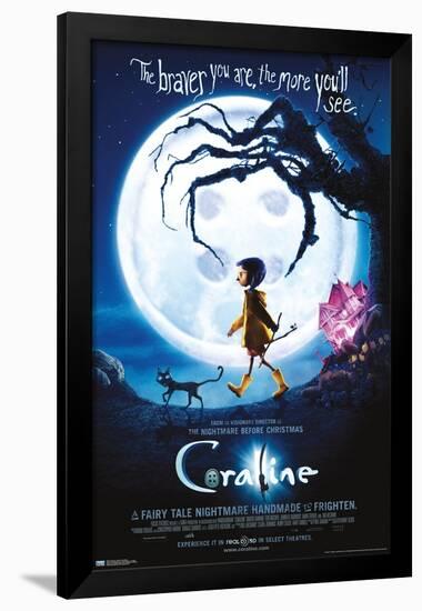 Coraline - Braver One Sheet-Trends International-Framed Poster