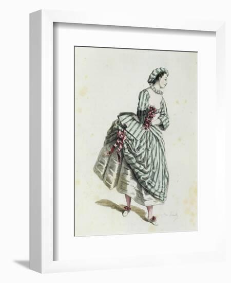 Corallina in 1744-Maurice Sand-Framed Giclee Print