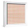 Coralorange Pattern-Effie Zafiropoulou-Framed Giclee Print