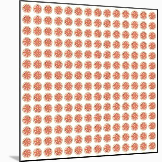 Coralorange Pattern-Effie Zafiropoulou-Mounted Giclee Print