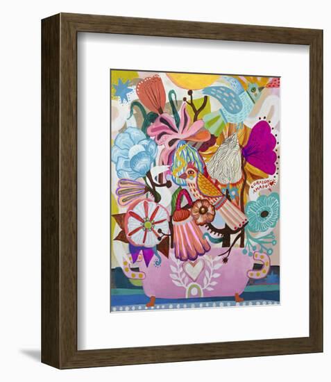 Corazon Amado-Mercedes Lagunas-Framed Art Print