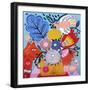 Corazon Magico-Mercedes Lagunas-Framed Art Print