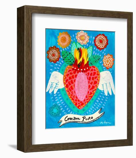 Corazon Puro-Mercedes Lagunas-Framed Art Print