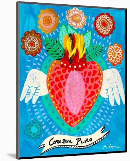 Corazon Puro-Mercedes Lagunas-Mounted Art Print