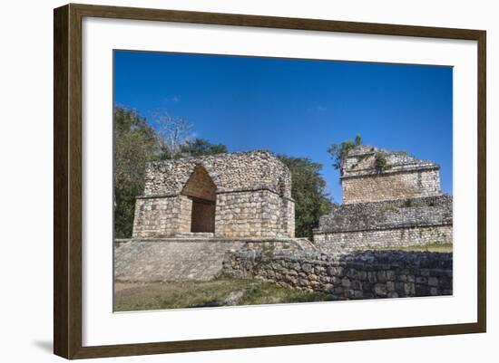 Corbelled Arch, Ek Balam, Mayan Archaeological Site, Yucatan, Mexico, North America-Richard Maschmeyer-Framed Photographic Print