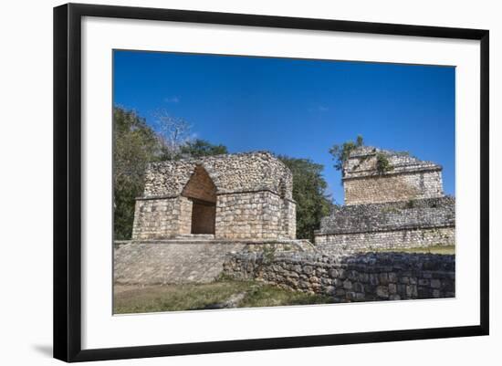 Corbelled Arch, Ek Balam, Mayan Archaeological Site, Yucatan, Mexico, North America-Richard Maschmeyer-Framed Photographic Print