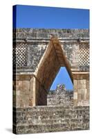 Corbelled Arch, Nuns Quadrangle, Uxmal, Mayan Archaeological Site, Yucatan, Mexico, North America-Richard Maschmeyer-Stretched Canvas