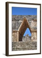 Corbelled Arch, Nuns Quadrangle, Uxmal, Mayan Archaeological Site, Yucatan, Mexico, North America-Richard Maschmeyer-Framed Photographic Print