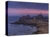 Corbière Lighthouse at blue hour-enricocacciafotografie-Stretched Canvas