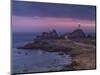 Corbière Lighthouse at blue hour-enricocacciafotografie-Mounted Photographic Print