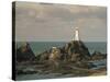 Corbiere Lighthouse, Jersey, Channel Islands, United Kingdom, Europe-Jean Brooks-Stretched Canvas