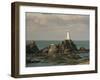 Corbiere Lighthouse, Jersey, Channel Islands, United Kingdom, Europe-Jean Brooks-Framed Photographic Print