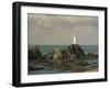 Corbiere Lighthouse, Jersey, Channel Islands, United Kingdom, Europe-Jean Brooks-Framed Photographic Print