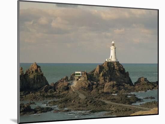 Corbiere Lighthouse, Jersey, Channel Islands, United Kingdom, Europe-Jean Brooks-Mounted Photographic Print