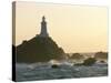 Corbiere Lighthouse, St. Brelard-Corbiere Point, Jersey, Channel Islands, United Kingdom-Neale Clarke-Stretched Canvas