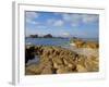 Corbiere Lighthouse, St. Ouens, Jersey, Channel Islands, United Kingdom, Europe-Neale Clarke-Framed Photographic Print