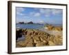 Corbiere Lighthouse, St. Ouens, Jersey, Channel Islands, United Kingdom, Europe-Neale Clarke-Framed Photographic Print