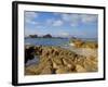 Corbiere Lighthouse, St. Ouens, Jersey, Channel Islands, United Kingdom, Europe-Neale Clarke-Framed Photographic Print